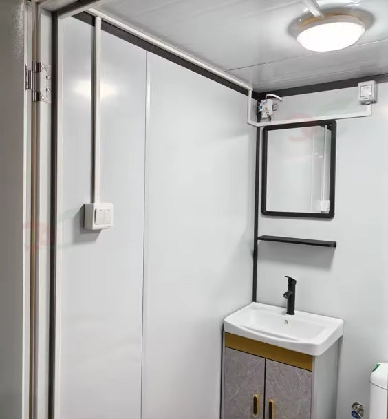 Cabina Bagno da esterno impermeabile mobile mq 2