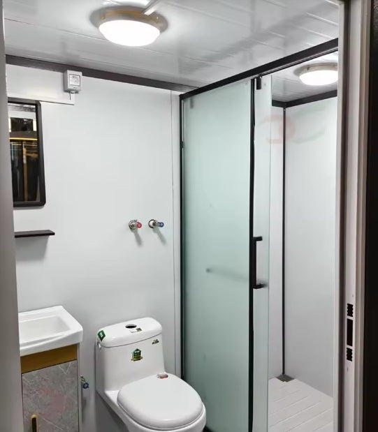 Cabina Bagno da esterno impermeabile mobile mq 2