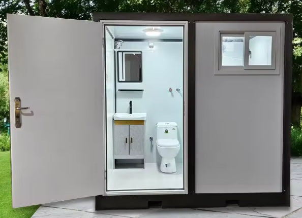 Cabina Bagno da esterno impermeabile mobile mq 2