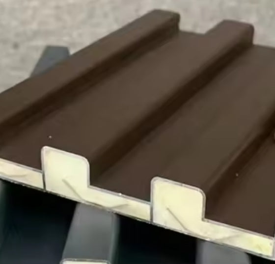 Carport Tettoia Posto Auto in alluminio metri 5x4 con poliuretano espanso