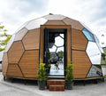 Cupola Glamping  struttura Doppio strato in Alluminio e Vetro 2 persone