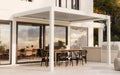 Pergola bioclimatica in Alluminio Illuminata e Motorizzata metri 3x4