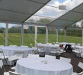 Struttura acciaio Gazebo Fiera Eventi mq 100 mt 10x10