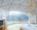 Cupola Glamping struttura Alluminio e PVC, 28mq